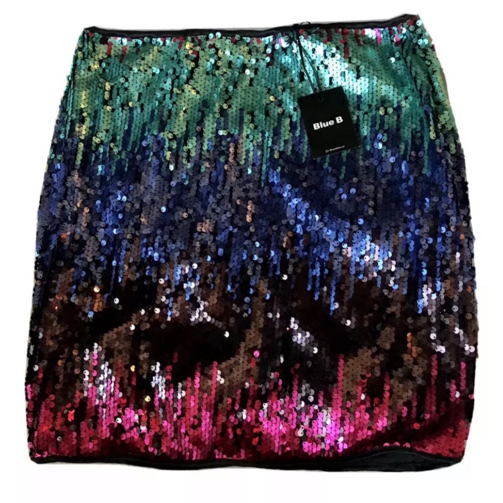 💙Blue B Sequin Skirt💙